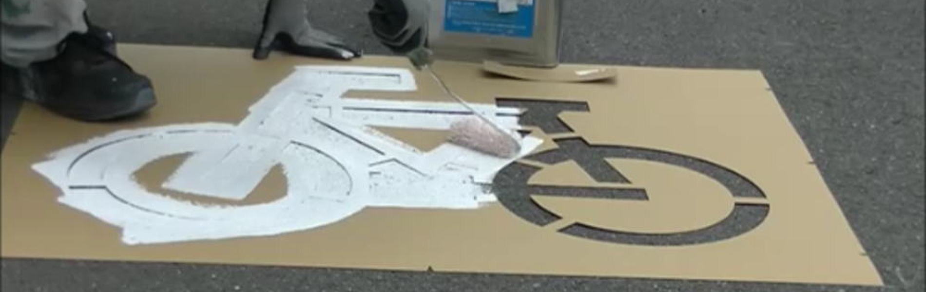 駐車場の番号・文字・マーク（型枠）