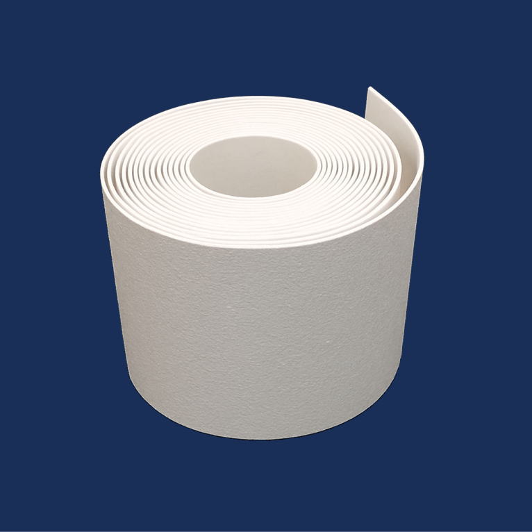 白線ライン：加熱溶着シート（バーナー溶融）