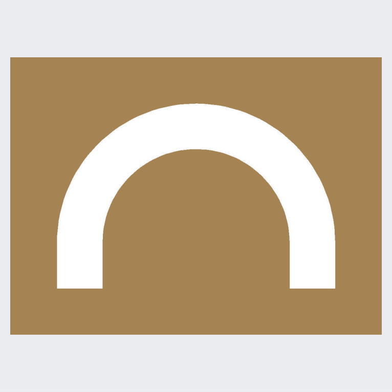 区画線ライン（U字100-600）：ペイント用ステンシル