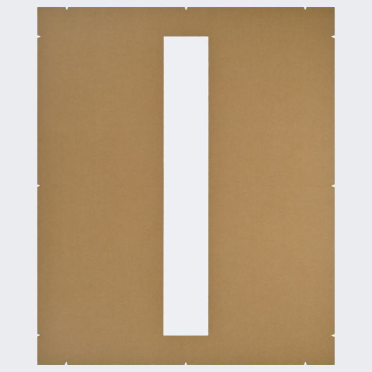 誘導文字「IN」路面表示：ペンキ用型枠