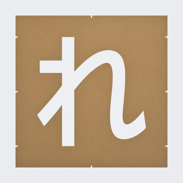 規制文字「トマレ」路面マーキング：ペイント用テンプレート